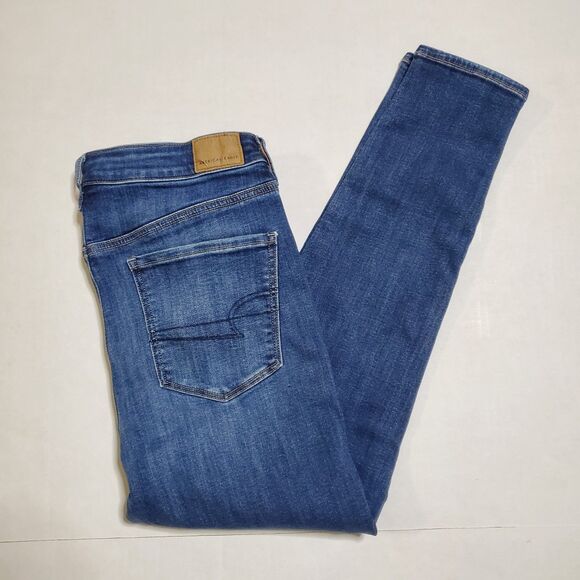 American Eagle Next Level Stretch Curvy Hi Rise Jegging Jeans Size 12 Womens - Picture 13 of 13